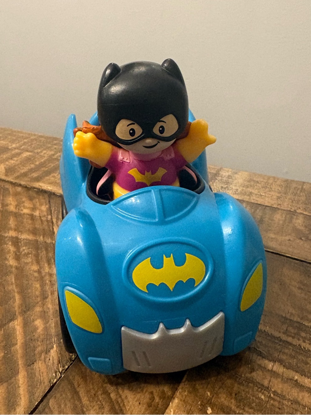 Little People Batgirl with Bat Car